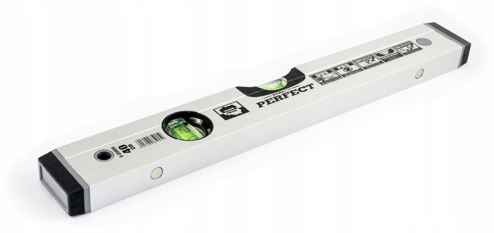 Stalco Poziomica aluminiowa z magnesem PRO