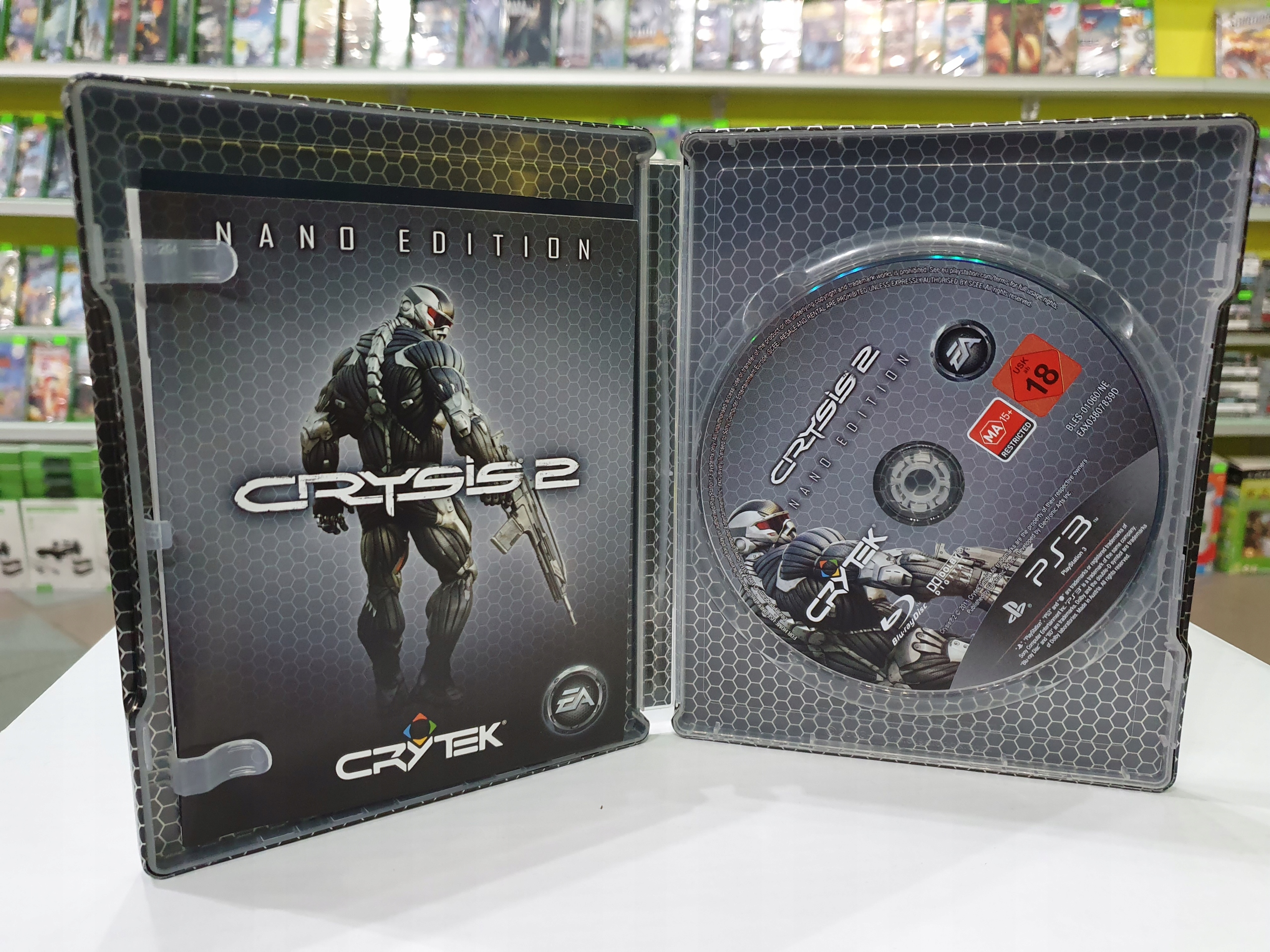 CRYSIS 2 NANO EDITION STEELBOOK PS3 KOLEKCJONERSKI Tytuł Crysis 2 Nano Edition