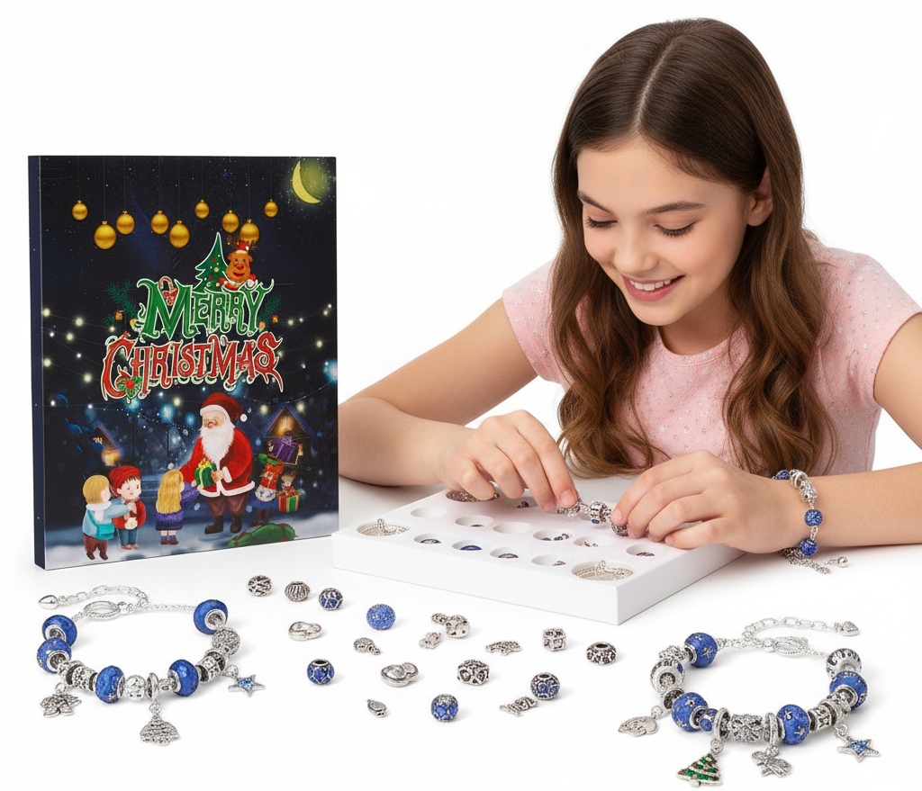 Adventní Kalendář Pro Dívku, Šperky, Přívěsky Na Náramky