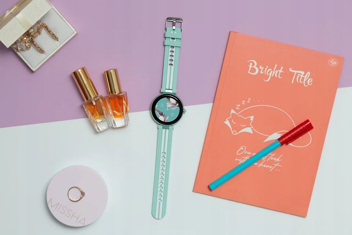 CANYON Smartwatch Semifreddo SW-61 Zielony — 10