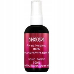 Bingospa Tekutý keratin 100% – zdravé, zesílené, husté vlasy 100 ml
