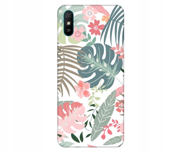 

Etui na telefon Xiaomi Redmi 9A Tropical floral bo