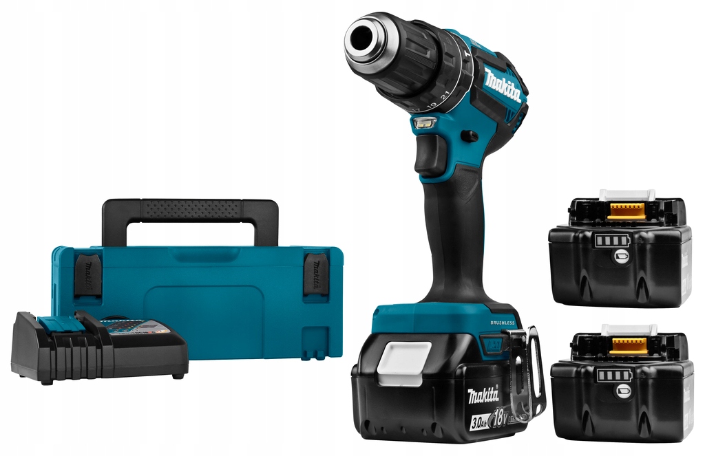 

Wiertarko wkrętarka udarowa Makita 18v DHP485RF3J