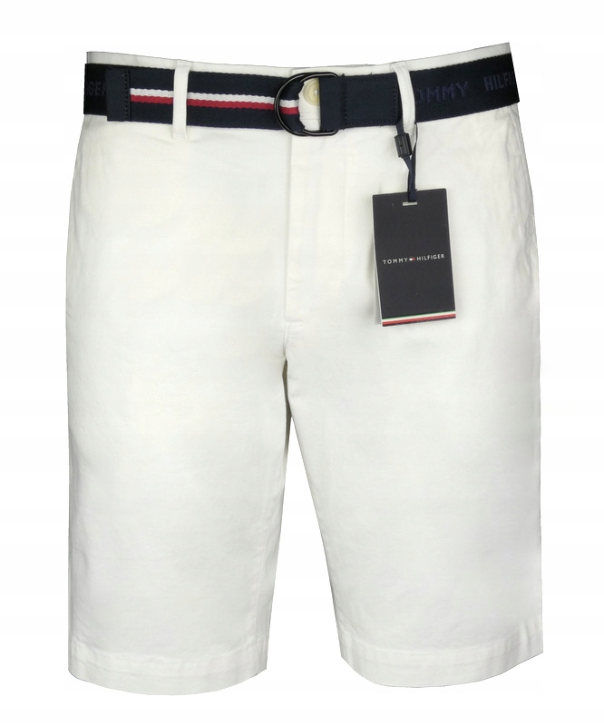 Tommy Hilfiger, kraťasy kraťasy, chinos, bílé, 30
