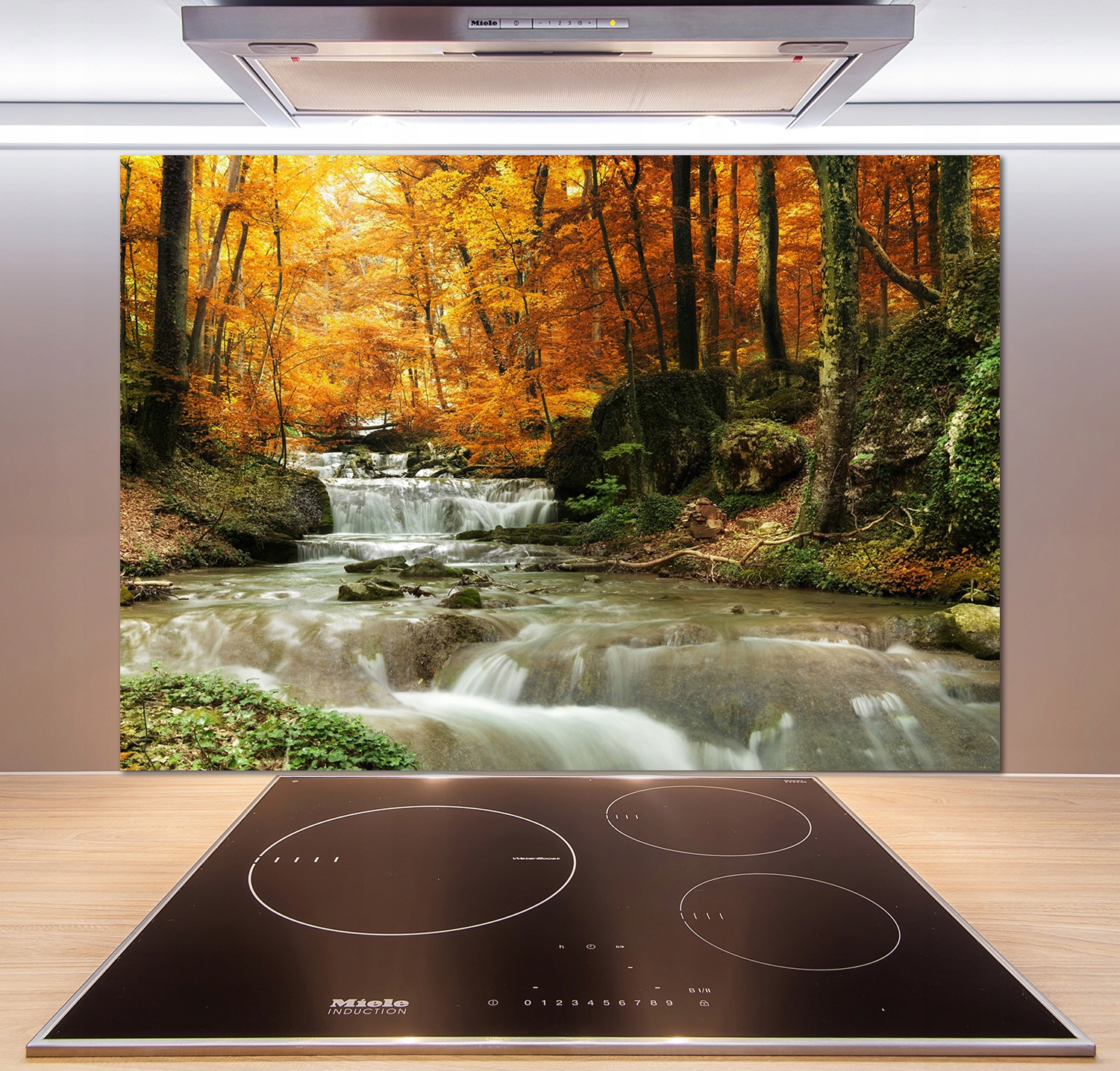 

Panel do kuchni Wodospad w lesie 100x70 cm + Klej