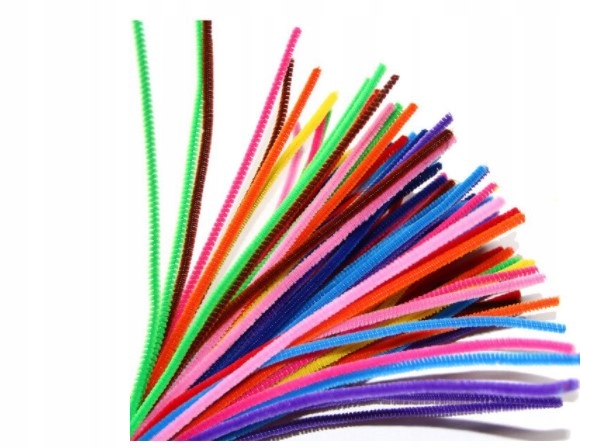 KREATIVNÍ DRÁTKY floristický drát barevný 50 Ks