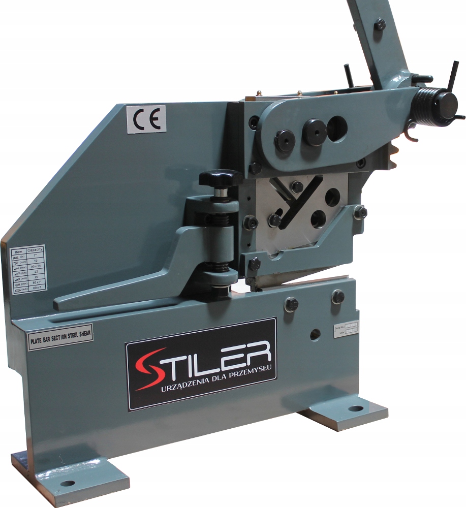 NOŻYCE GILOTYNOWE DO METALU PRĘTÓW BLACHY PBS-7 Marka Stiler