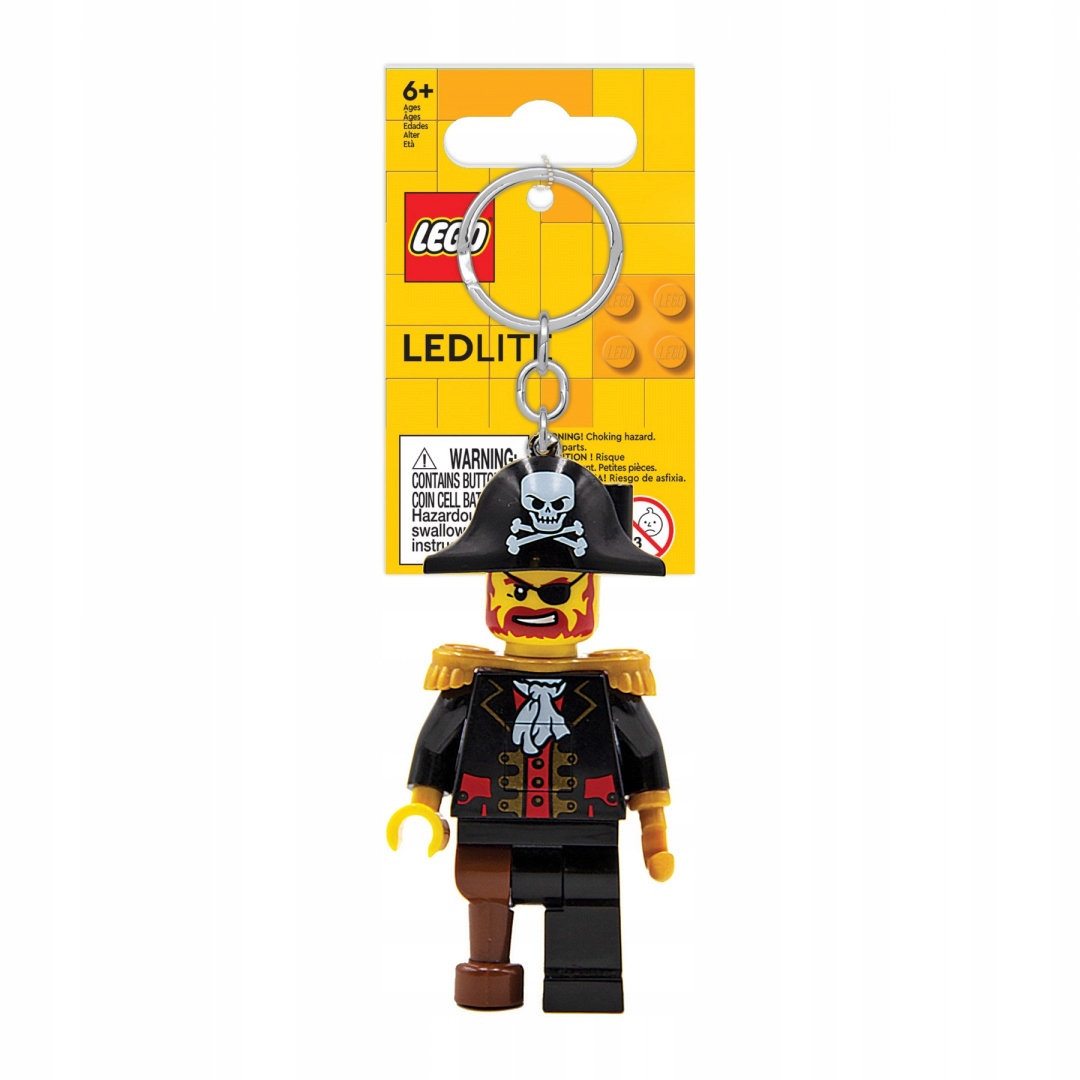 

Lego Brelok Led Pirat Kapitan Brickbeard Lgl- KE23
