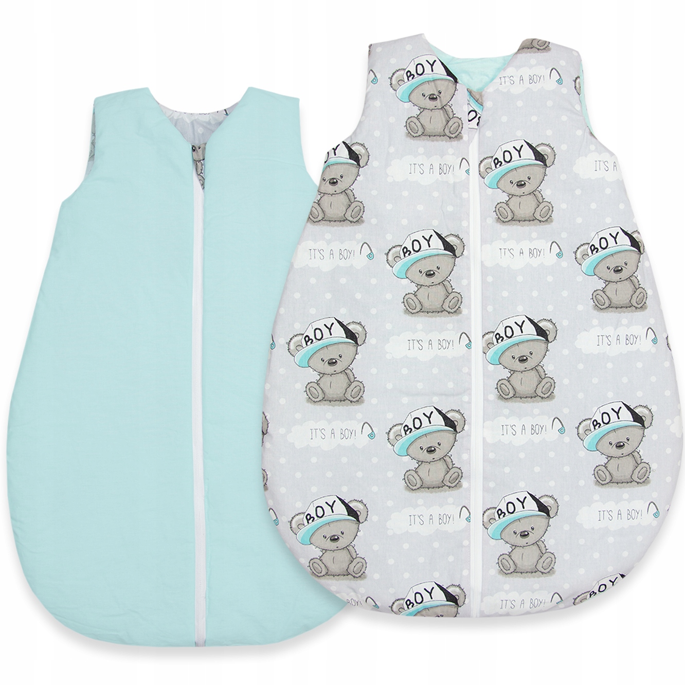 CAŁOROCZNY ŚPIWOREK NIEMOWLĘCY DO SPANIA BAWEŁNA