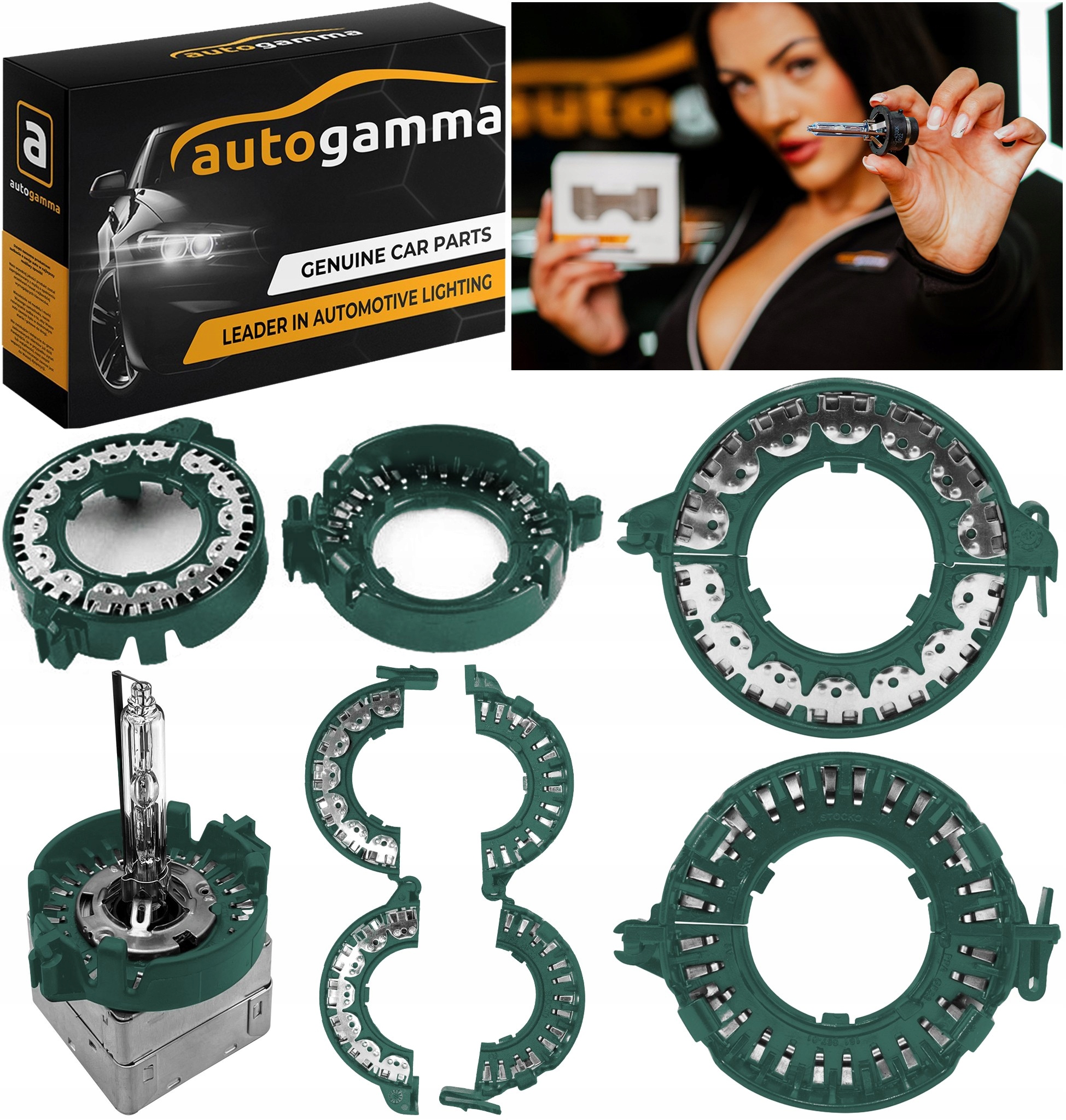 Mocowanie Gniazdo Uchwyt Żarówki Xenon Adapter Żarówka D3S D8S Audi Bmw