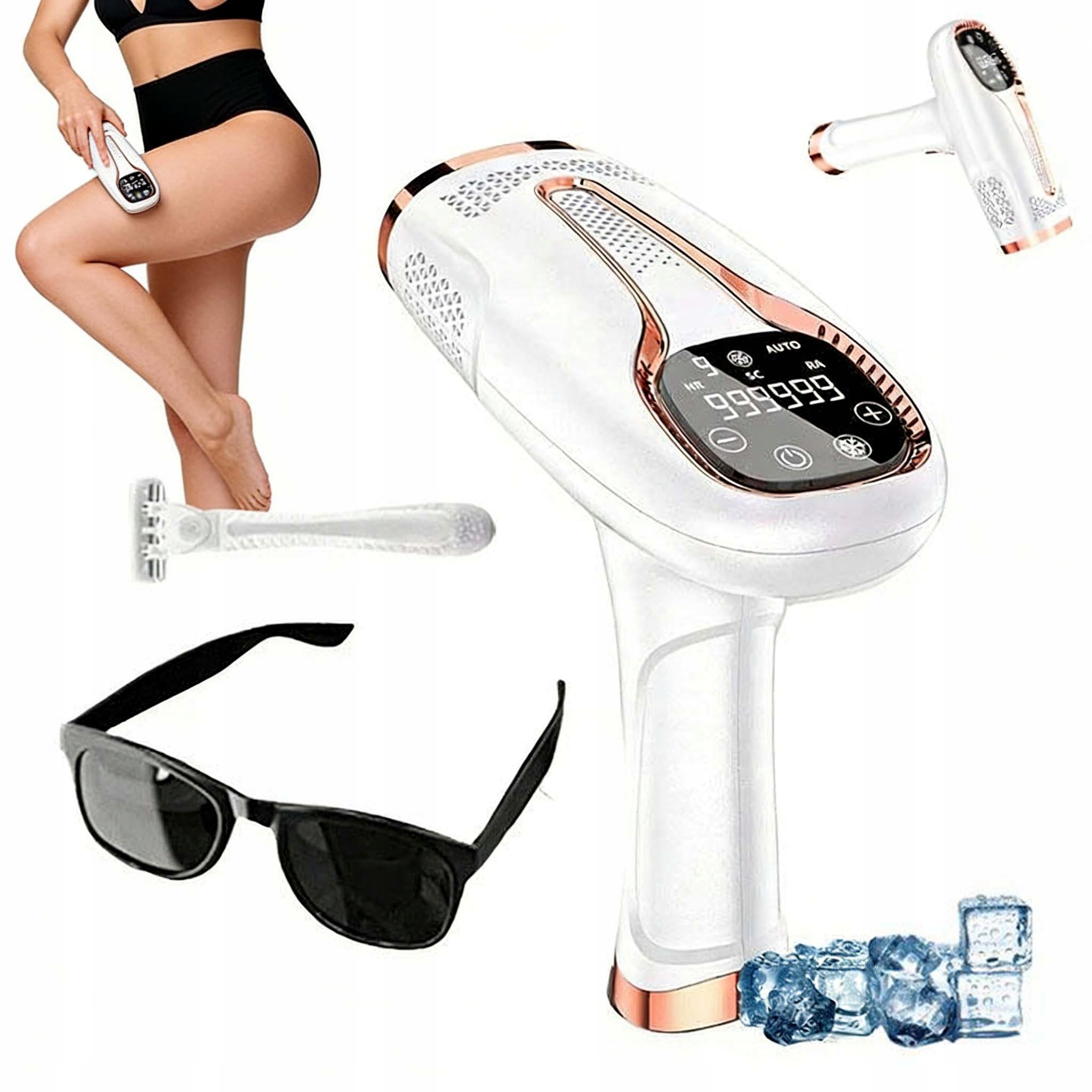 Ipl Laser Epilátor Pro Odstranění Chloupků Z Těla, Bikin, Nohou Bezbolestná Epilace