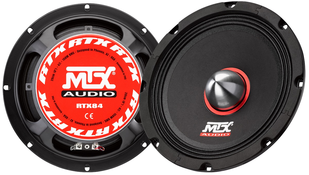 Mtx Audio RTX84 stredotónové reproduktory 20 cm/8 palcov 150 W Rms 97 dB