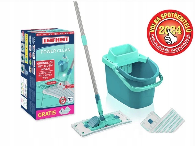 Levně Leifheit Úklidový set Power Clean M náhrada zdarma