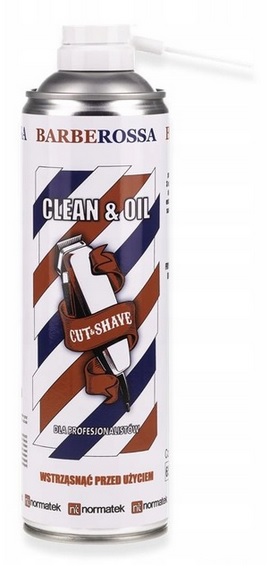 

Barberossa Clean Oil 5w1 Spray Do Maszynek 500M