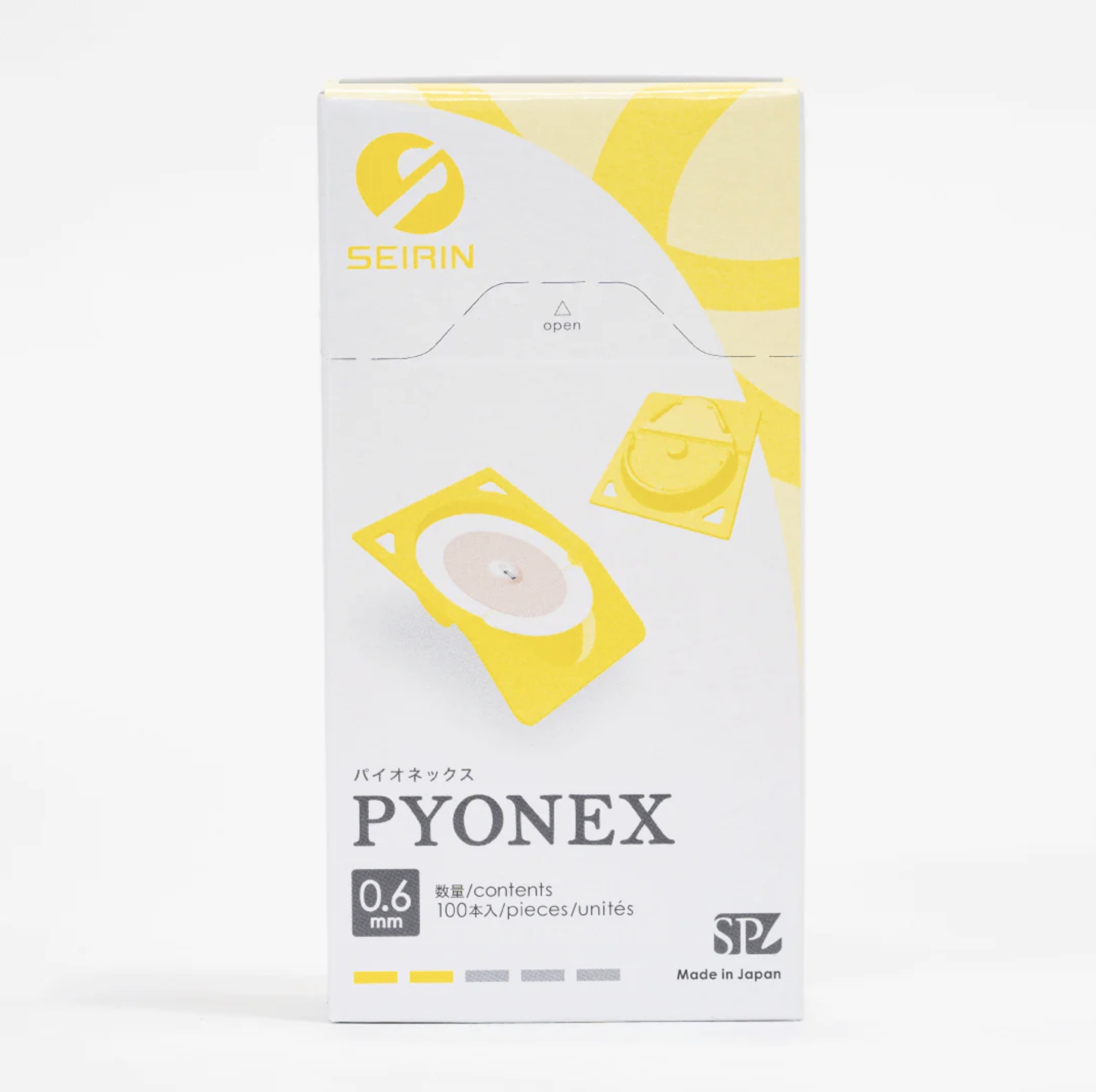 Igły do ucha New Pyonex Seirin 0,15 x 0,6 mm 100 sztuk