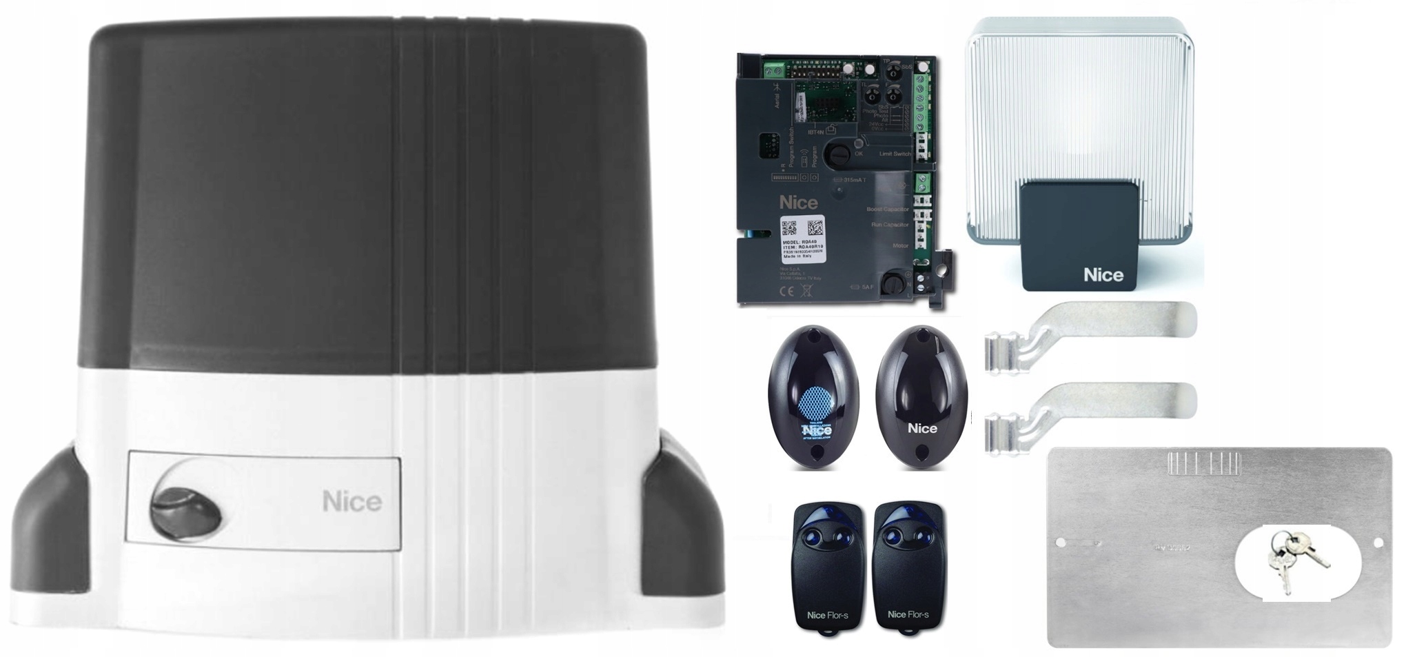 Napęd do bramy przesuwnej Nice THOR 1500