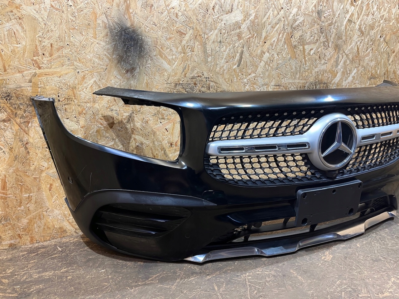 IDEALNY KPL.front front bumper MERCEDES GLB X247 AMG W colour 696 6PDC 1