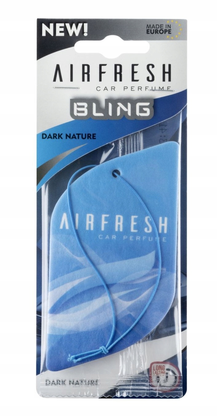 Zapach zawieszka do samochodu AirFresh Dark Nature Niebieski