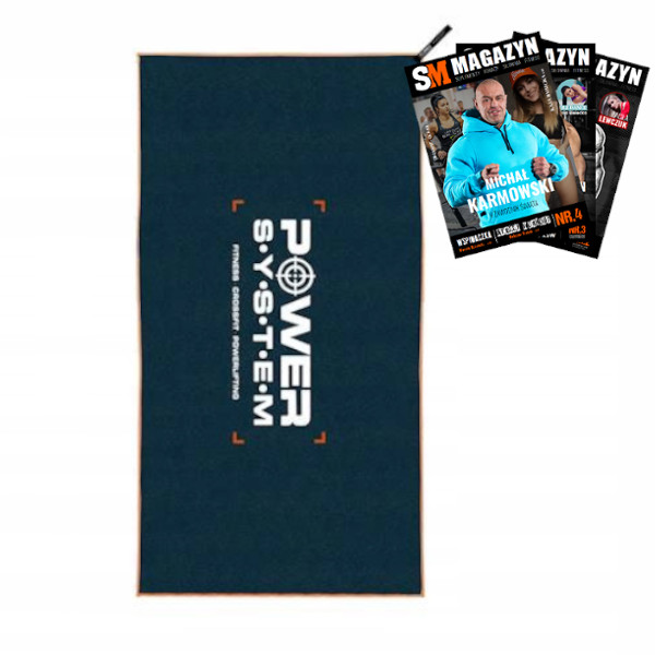 

Power System Gym Ręcznik Sportowy Szybkoschnący