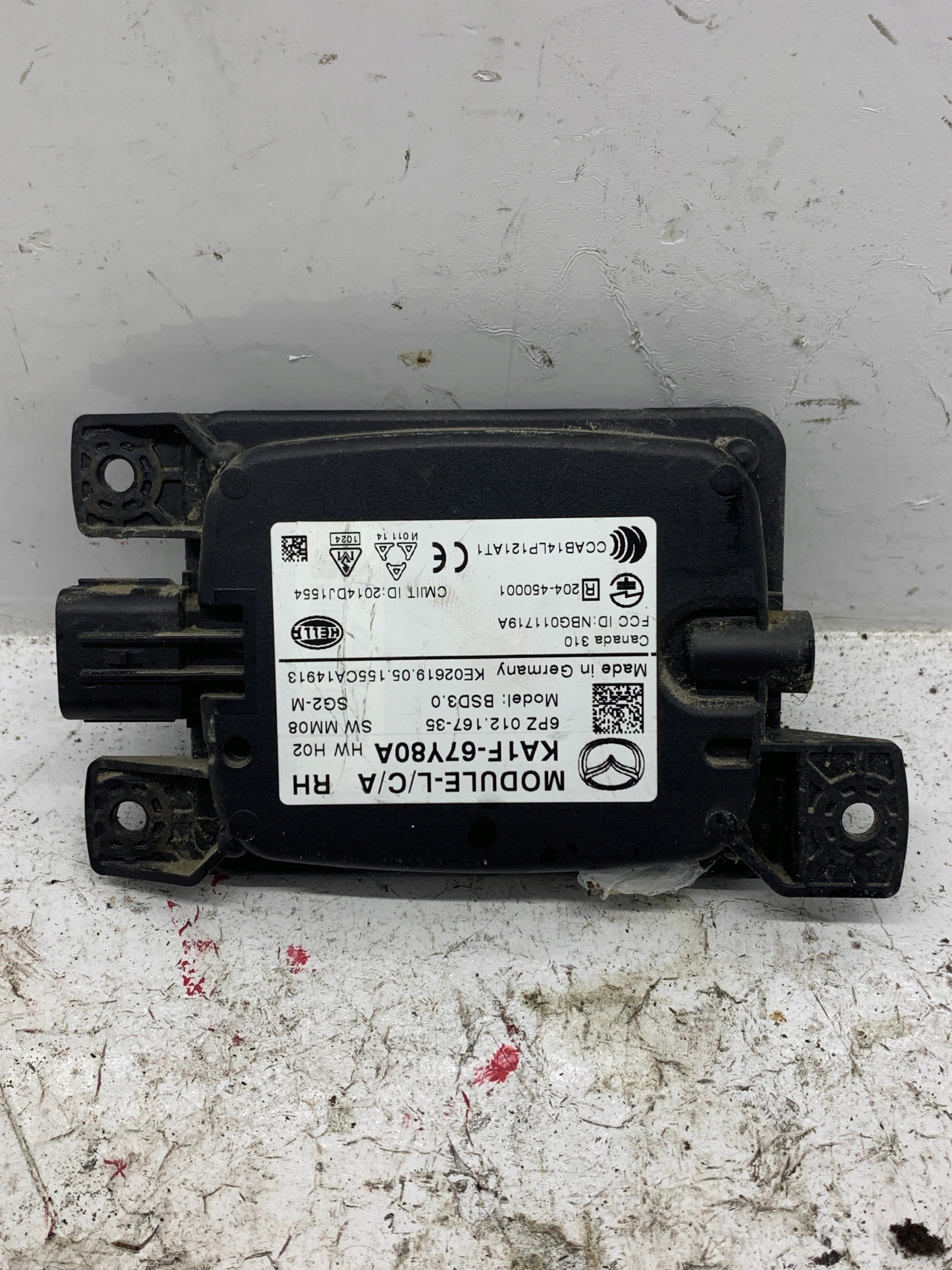 RADAR sensor MARTWEGO POLA KA1F-67Y80A MAZDA CX5 CX-5 and LIFT (2012-2017)