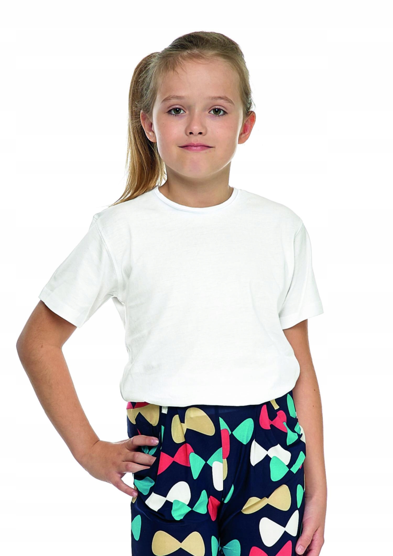 

Podkoszulek bawełniany T-shirt dziecięcy 122-128