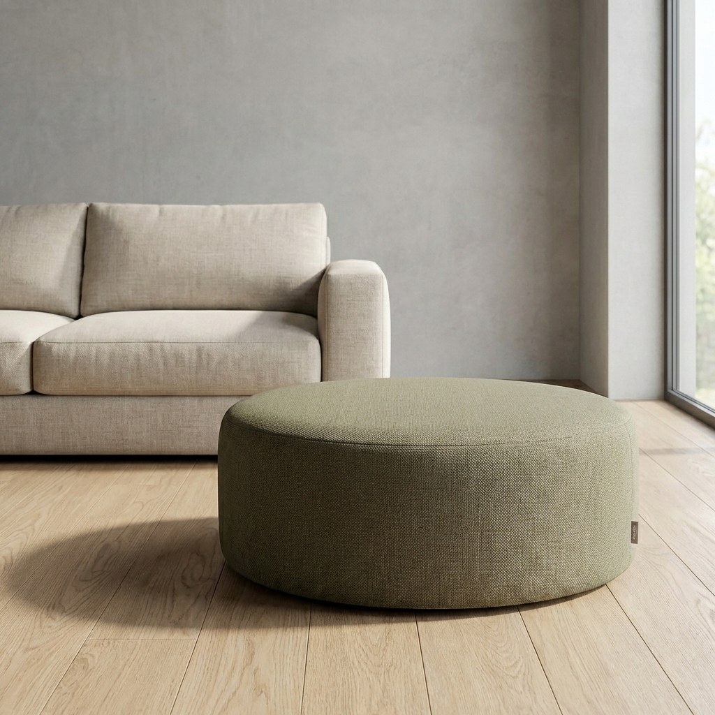 Puf Lovely velký – moderní Taburet stolek sedák