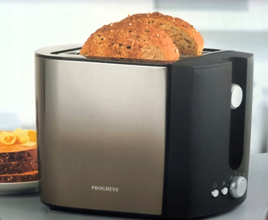 Toster Na 2 Kromki Progress est 1931 Modny Desing