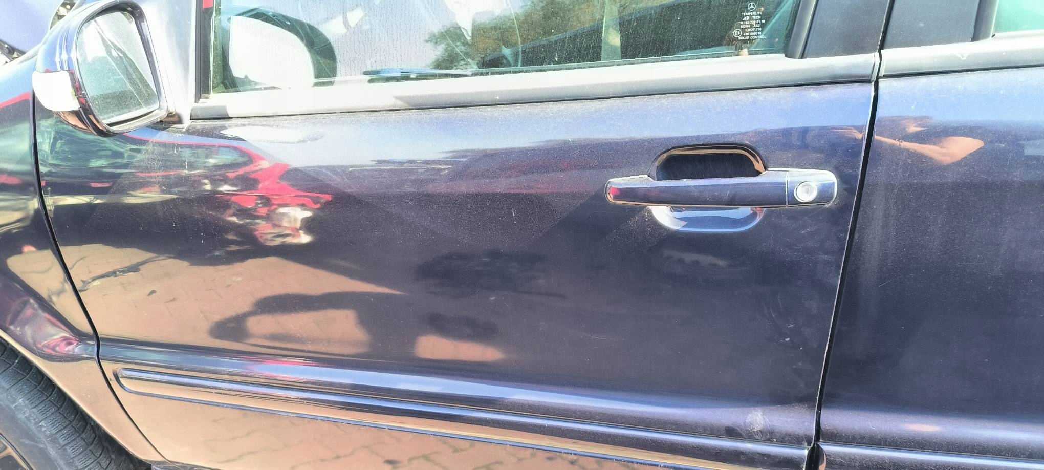 door left front MERCEDES-BENZ ML W163