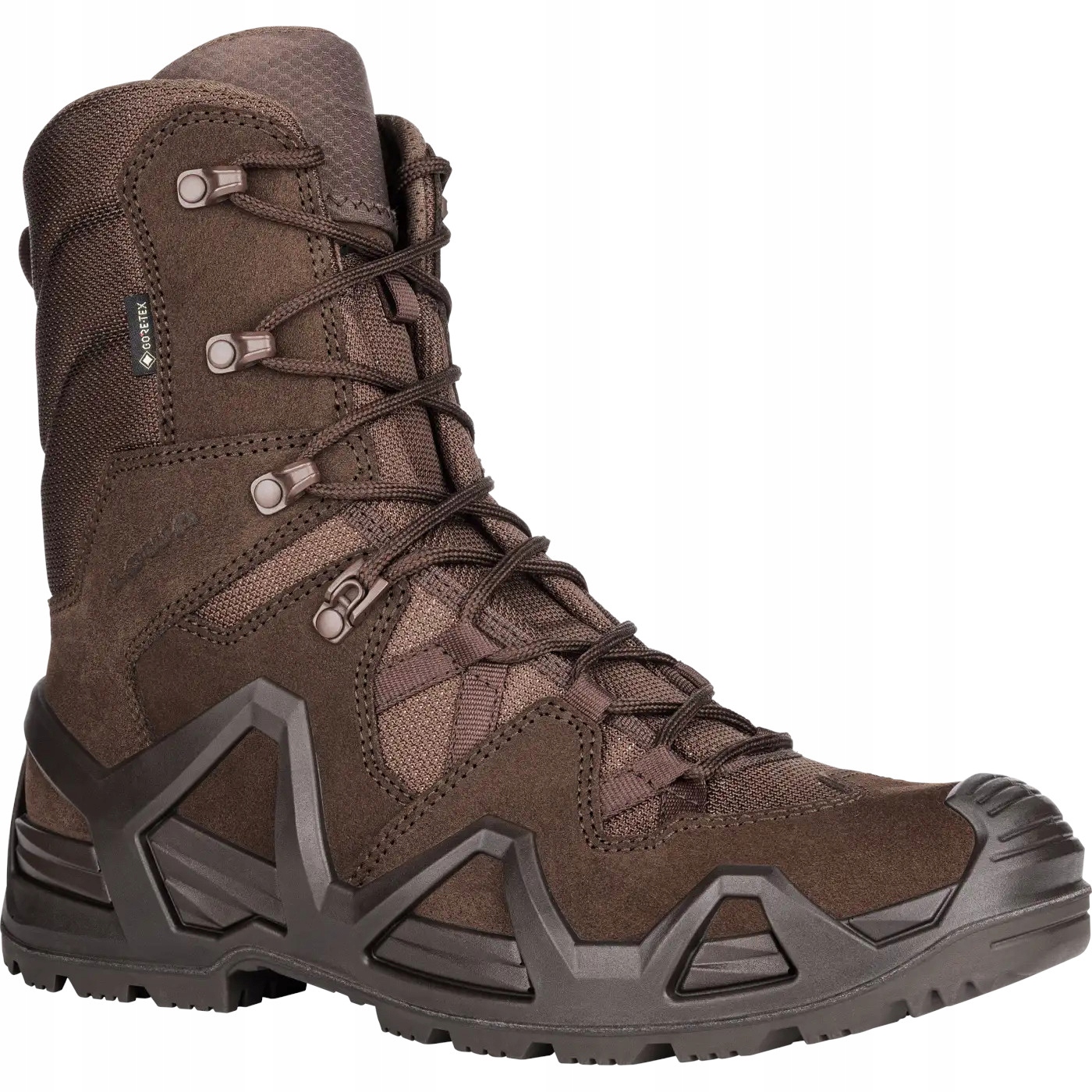 Buty wojskowe taktyczne trekkingowe Lowa Zephyr Gtx Hi MK2 Dark Brown 42