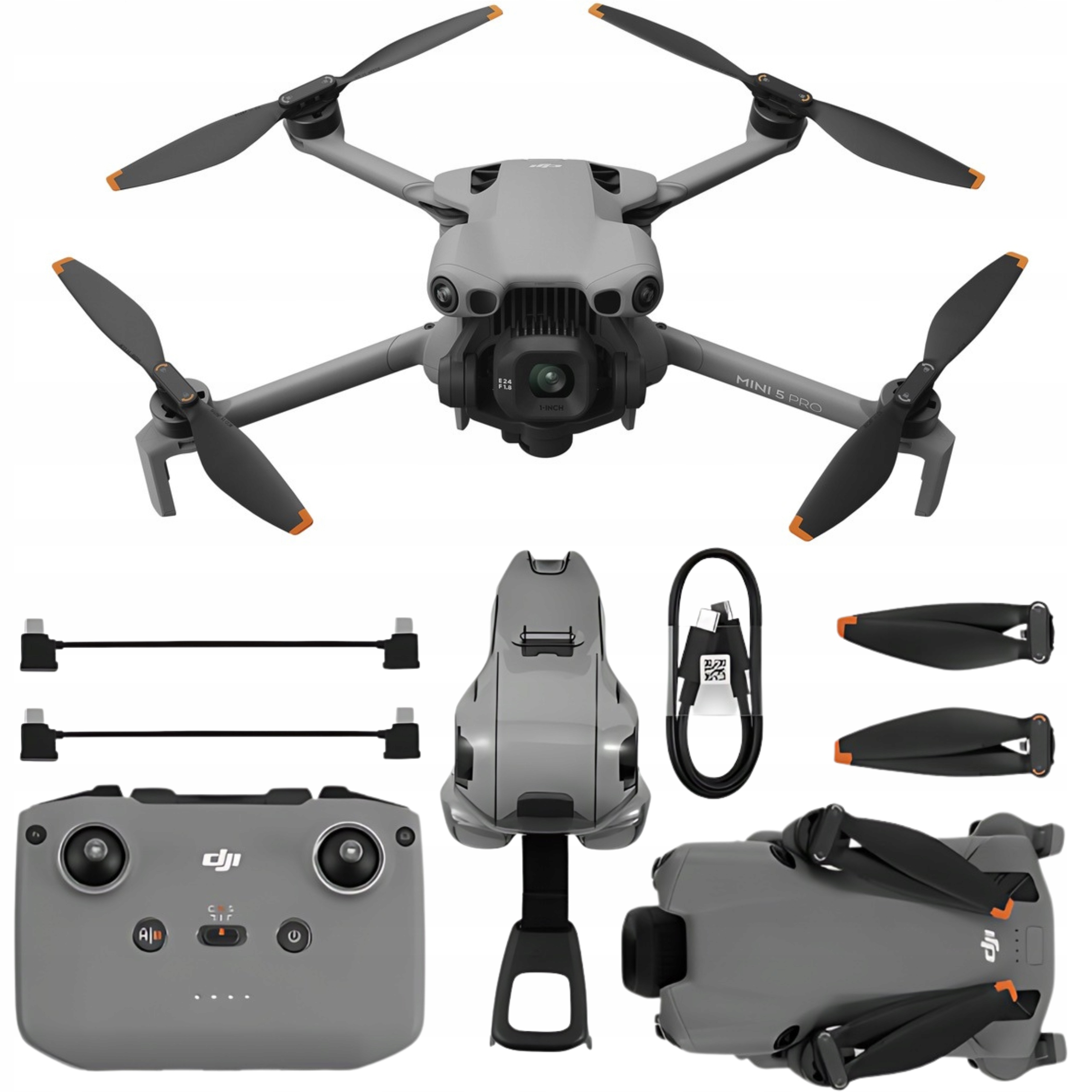Dron Dji Mini 5 Pro DJI-RCN3 Kieszonkowy 4K Cmos 120fps 36 min do 250 g C0