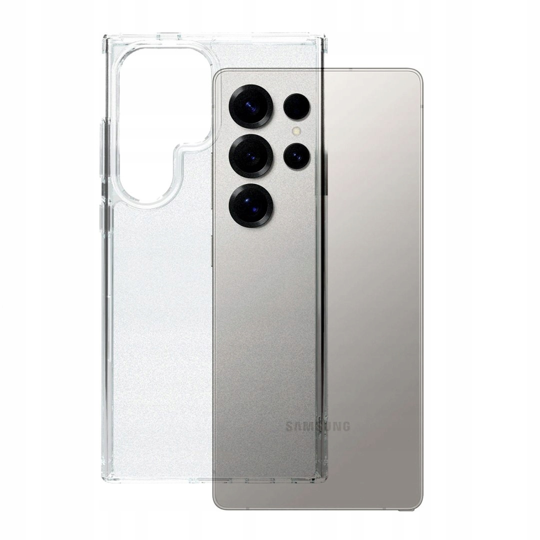 Etui pokrowiec ochronny do Samsung Galaxy S25 Ultra przezroczysty Sbs