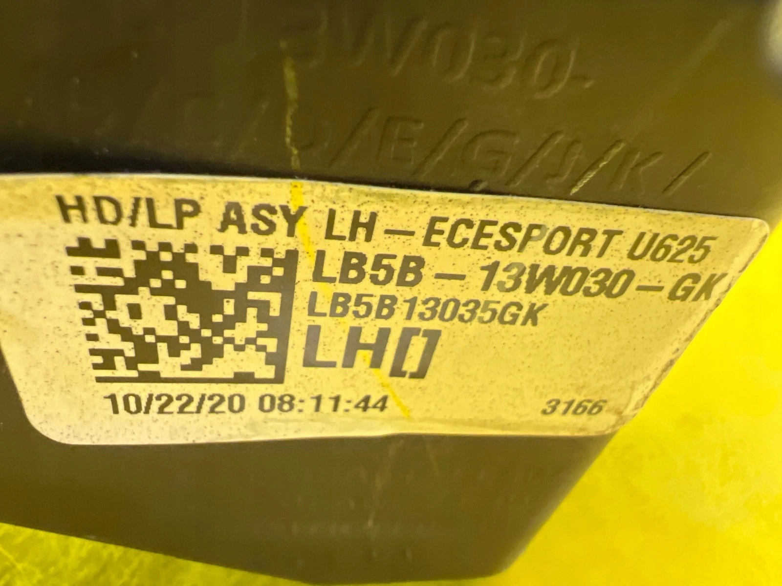 light left Ford Explorer LB5B-13W030-GK