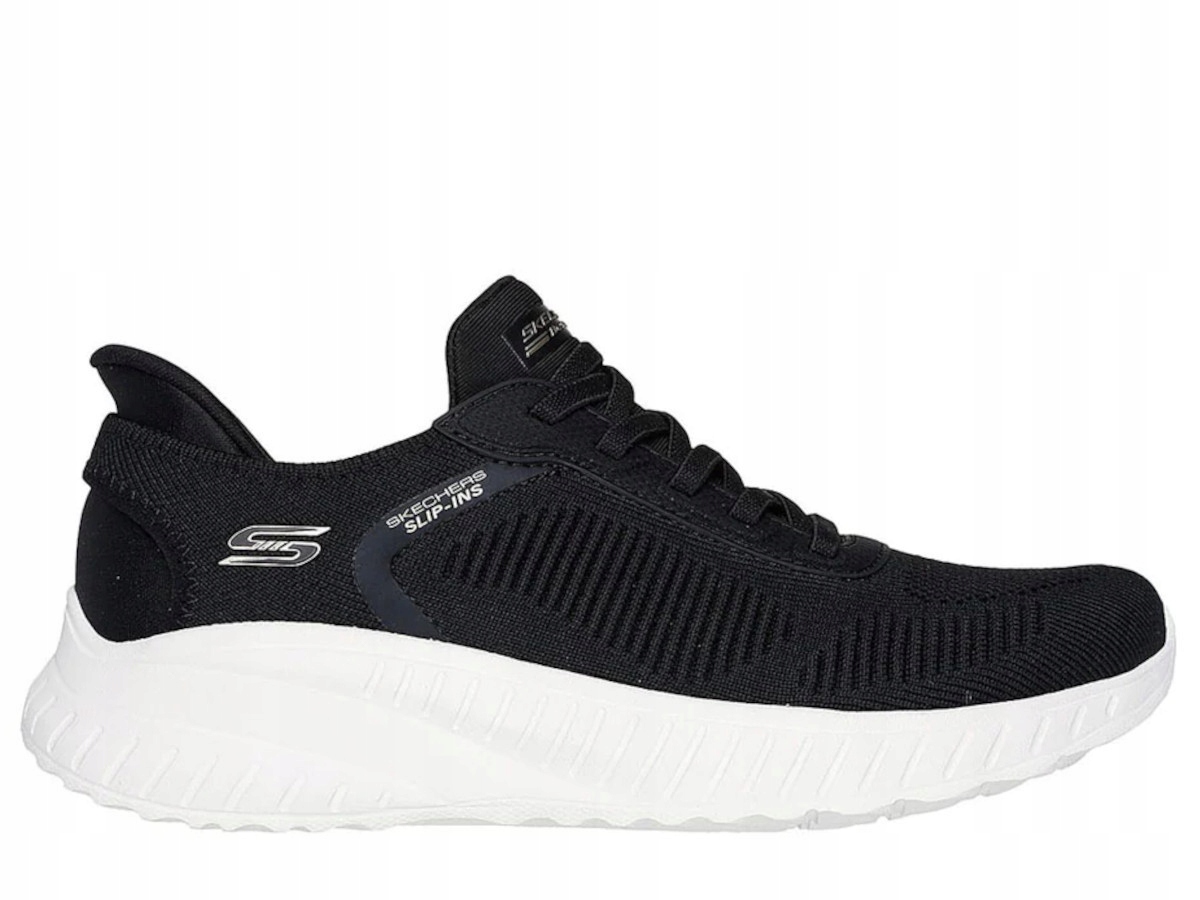 Dámské boty Skechers 117497BLK Bobs Squad Chaos Current Muse Černé 39