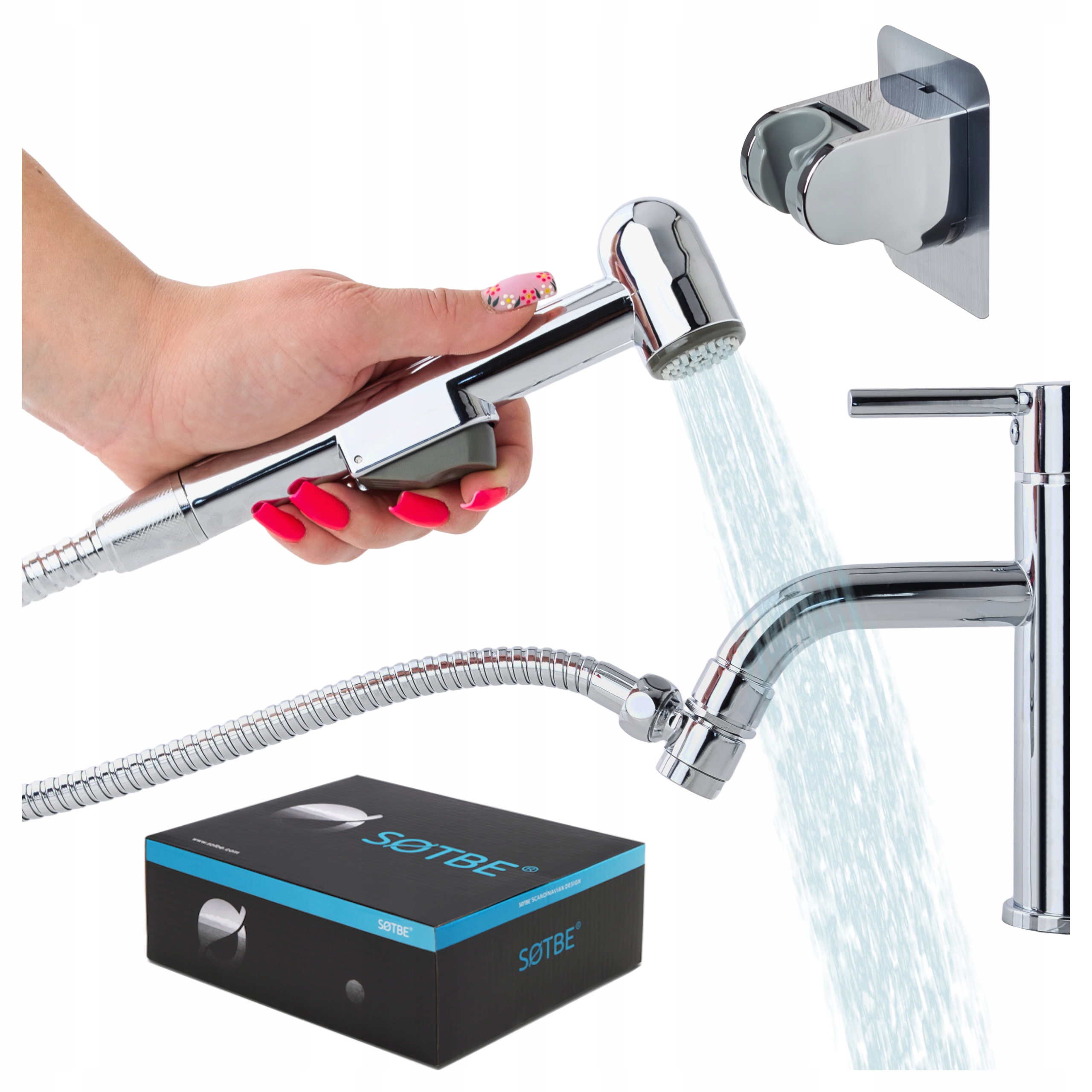 Myčka pro psa sprchová hlavice do koupele sprcha do umyvadla Shattaf Spray