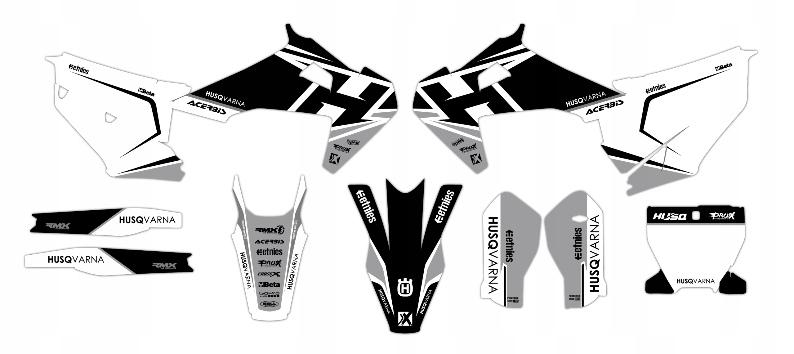 Шпон / наклейки motor Husqvarna TC FC 19-22
