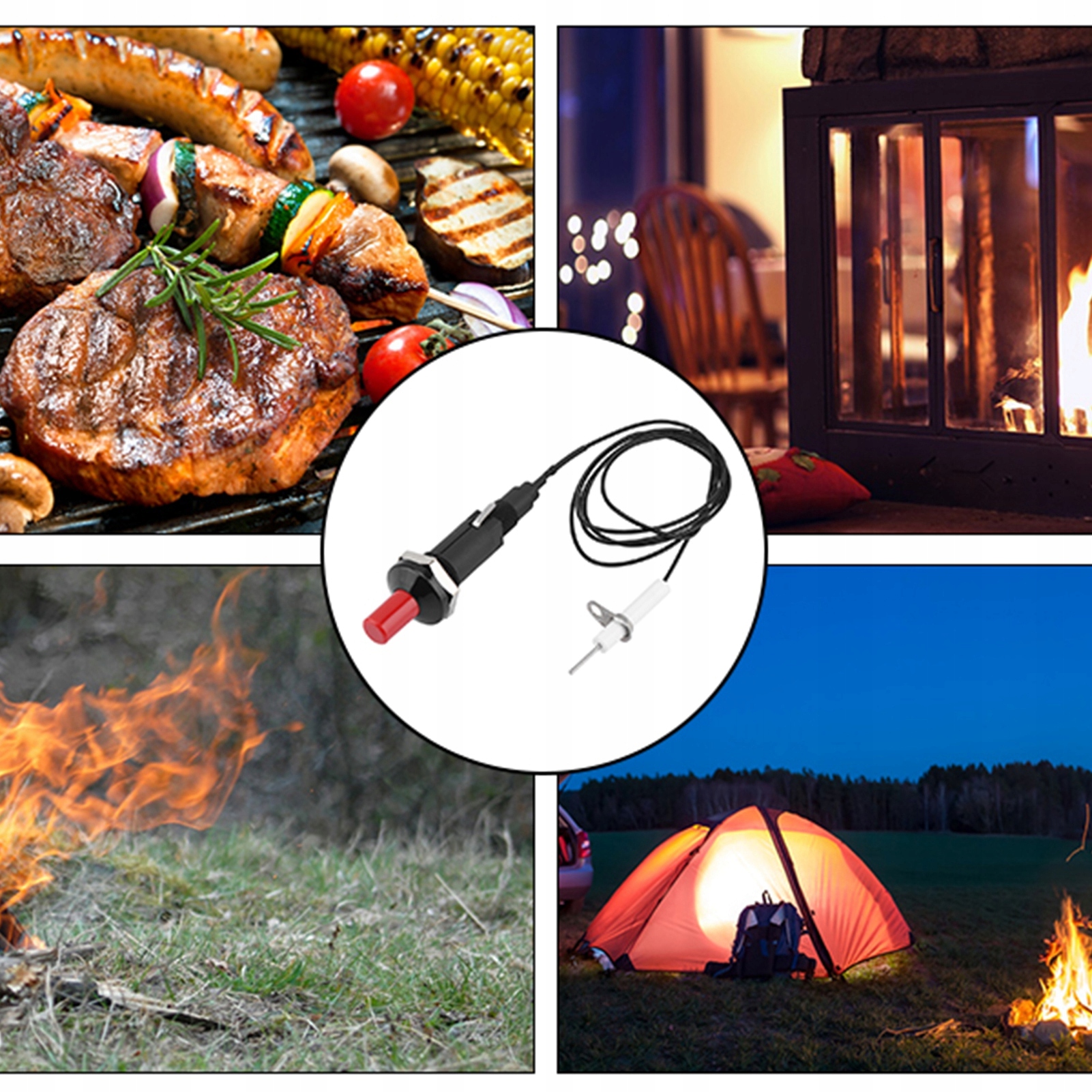 ZAPALNIK PIEZOELEKTRYCZNY DO NAGRZEWNIC GAZOWYCH Rodzaj gazowa