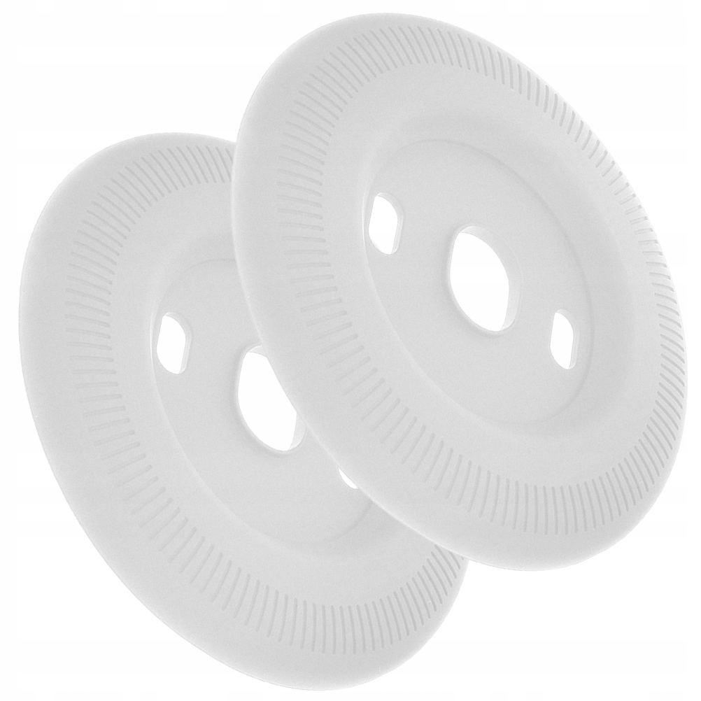 2 SZT. ZESTAW POKRYWY TERMOSTATÓW NA PŁYTĘ ŚCIENNĄ