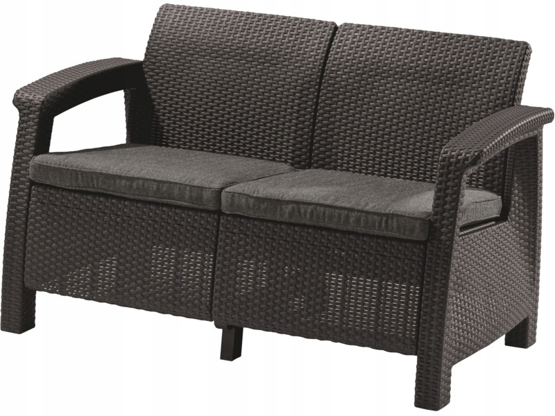 Sofa ogrodowa 2-osobowa Keter Corfu II Love