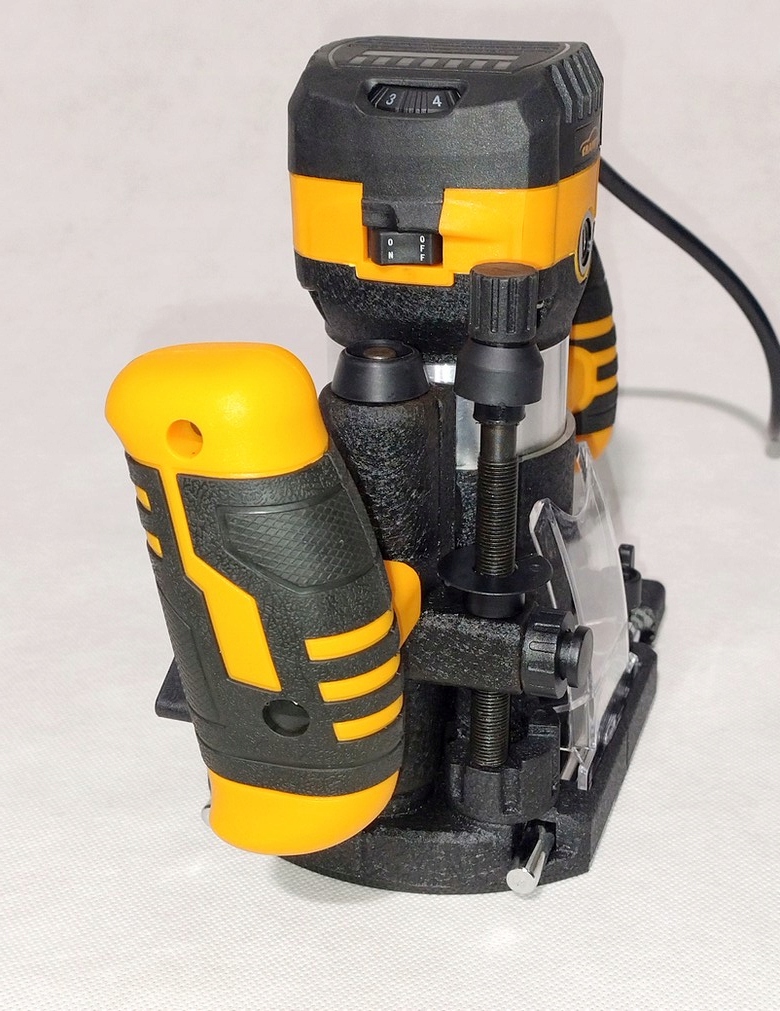 CRAMP RT0702 FREZARKA KRAWĘDZIOWA PRZECINARKA WYCINARKA 710W 6/8MM +FREZY Marka Inny producent