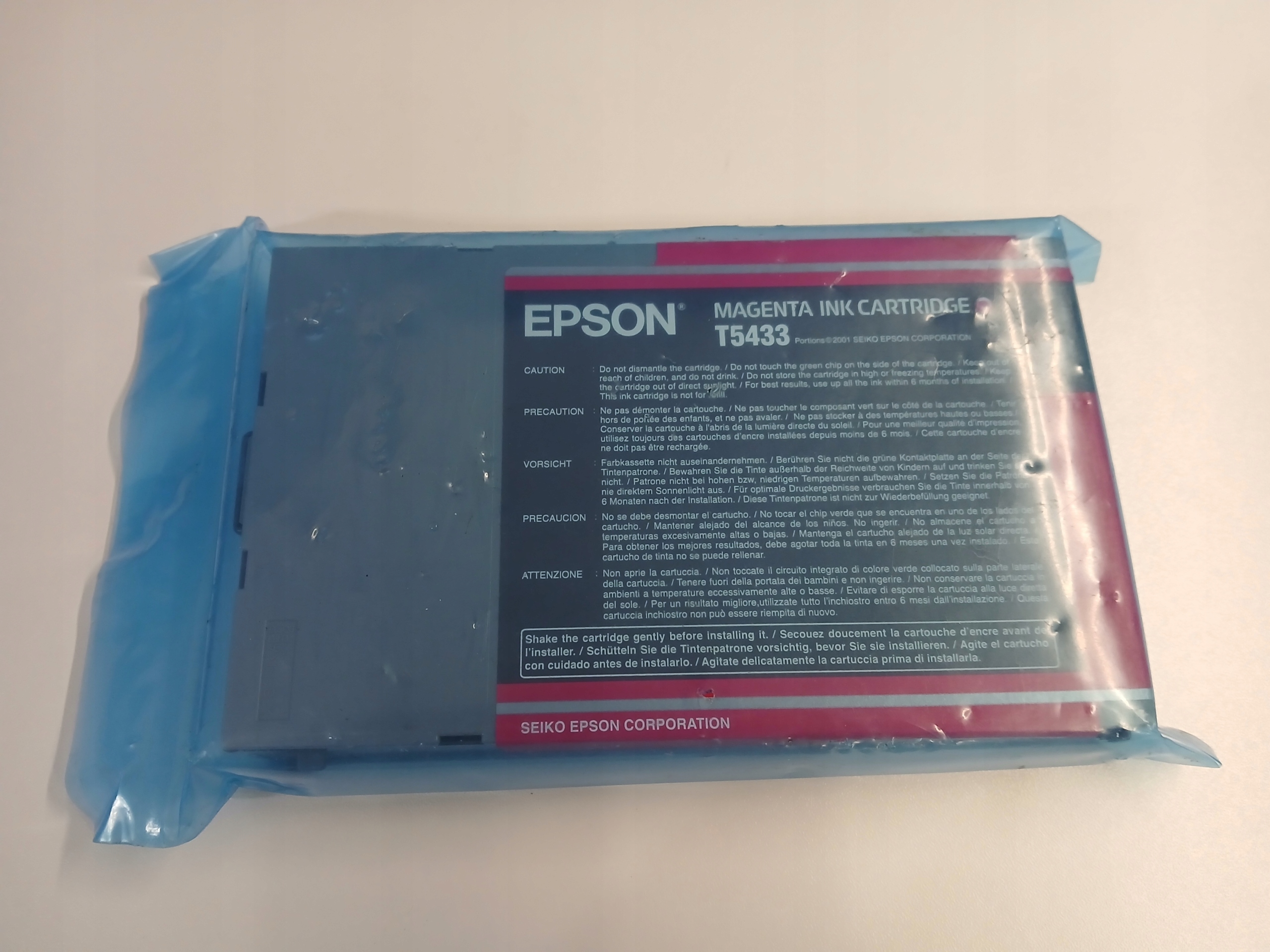 Originální inkoust Epson T5433 110 ml Magenta