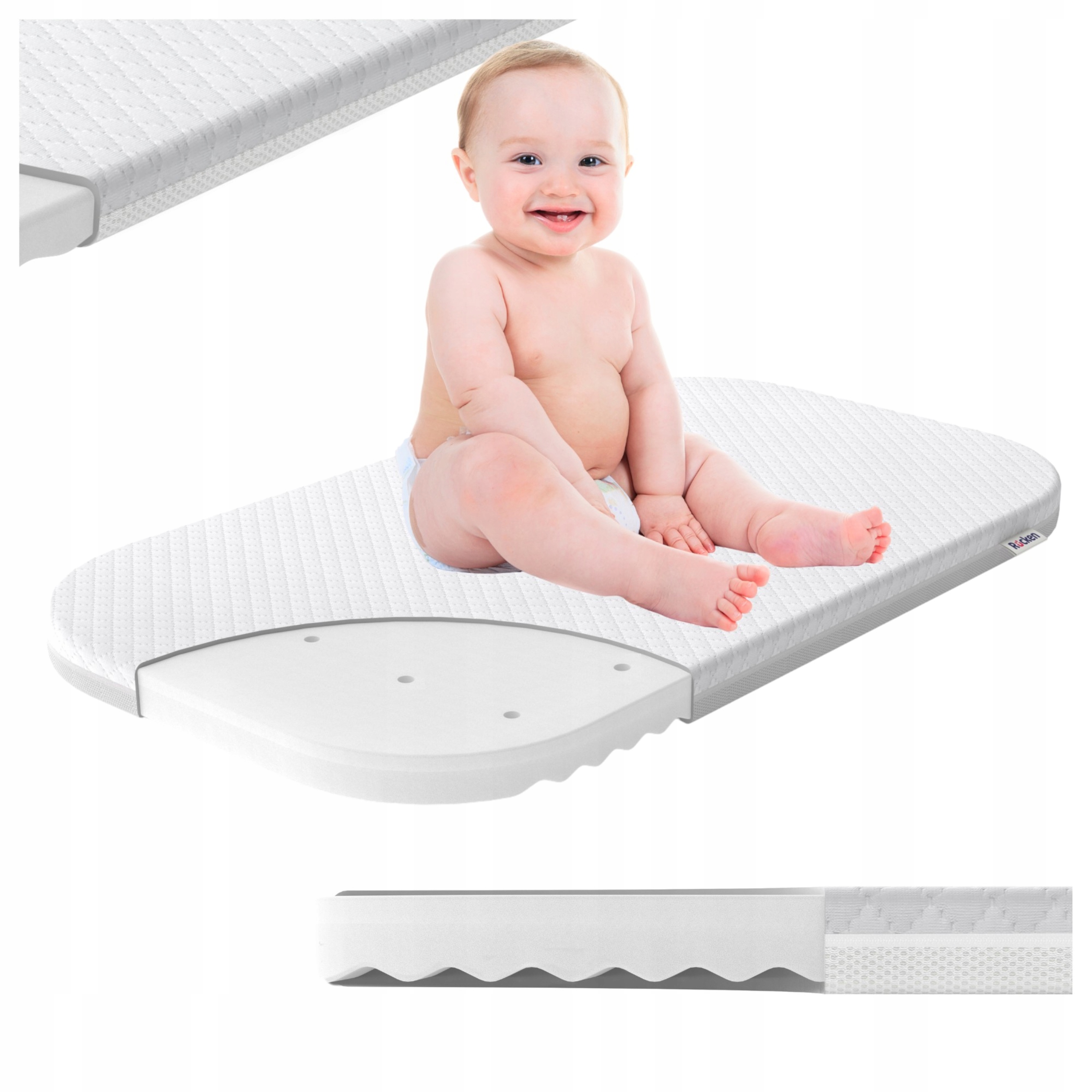 Materac do dostawki Chicco Next to Me 82x50 Materac do Next 2 Me Essential