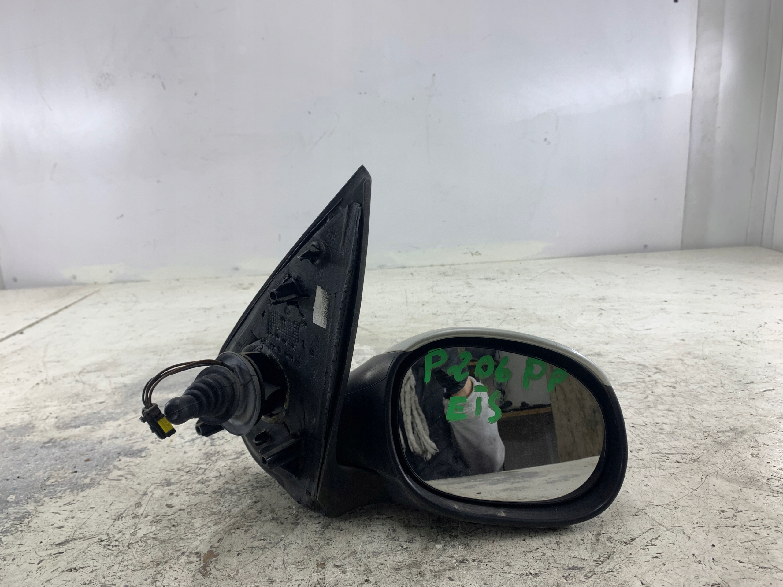 PEUGEOT 206 mirror right ETS manually 4 PIN