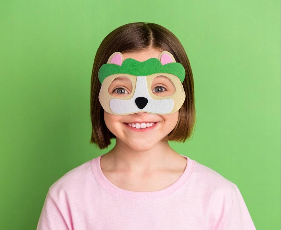 MASKA FILC PSI PATROL TRACKER STRÓJ FILCOWA PRZEBRANIE KARNAWAŁ PIES PIESEK Marka GoDan