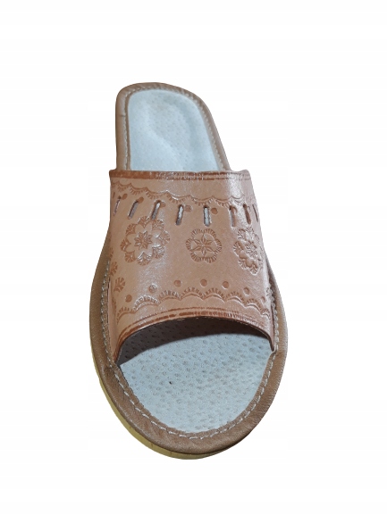 REGIONALNE KAPCIE KLAPKI LACIE SKÓRA DAMSKIE *36* Marka inna