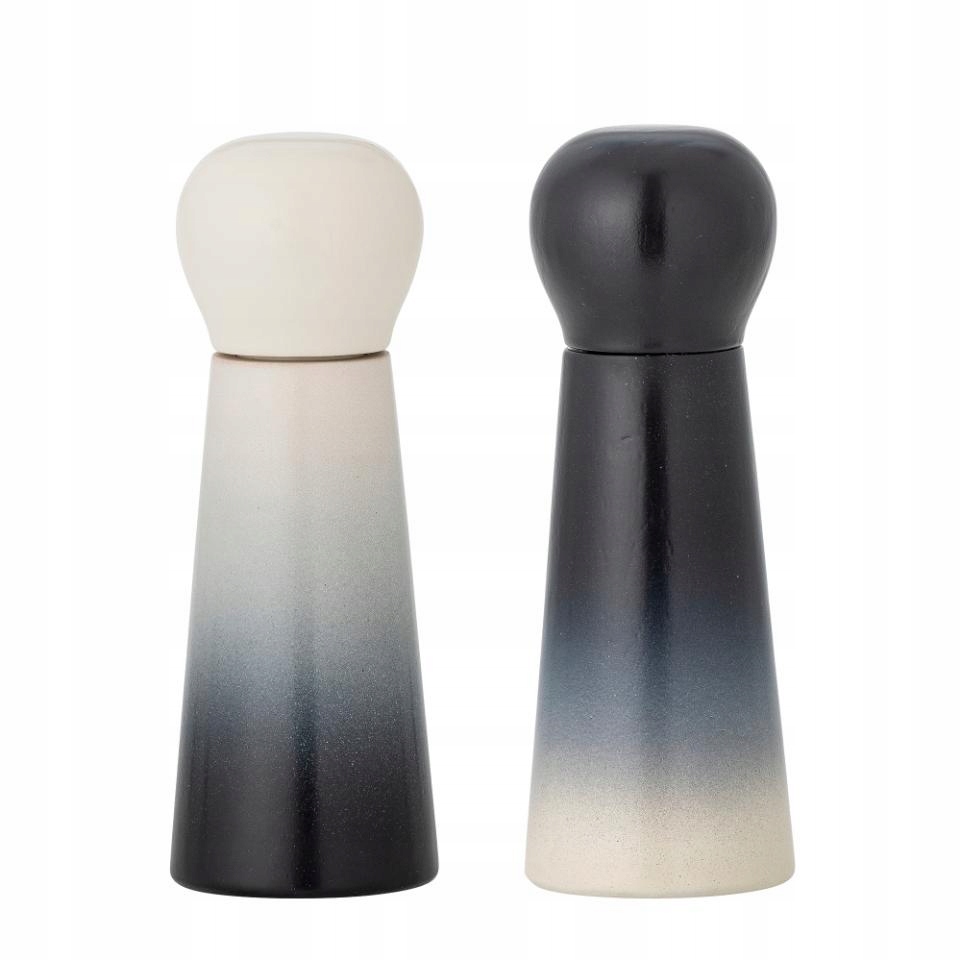 Bloomingville Hyman Dřevěný mlýnek na sůl a pepř 17 cm Modrý