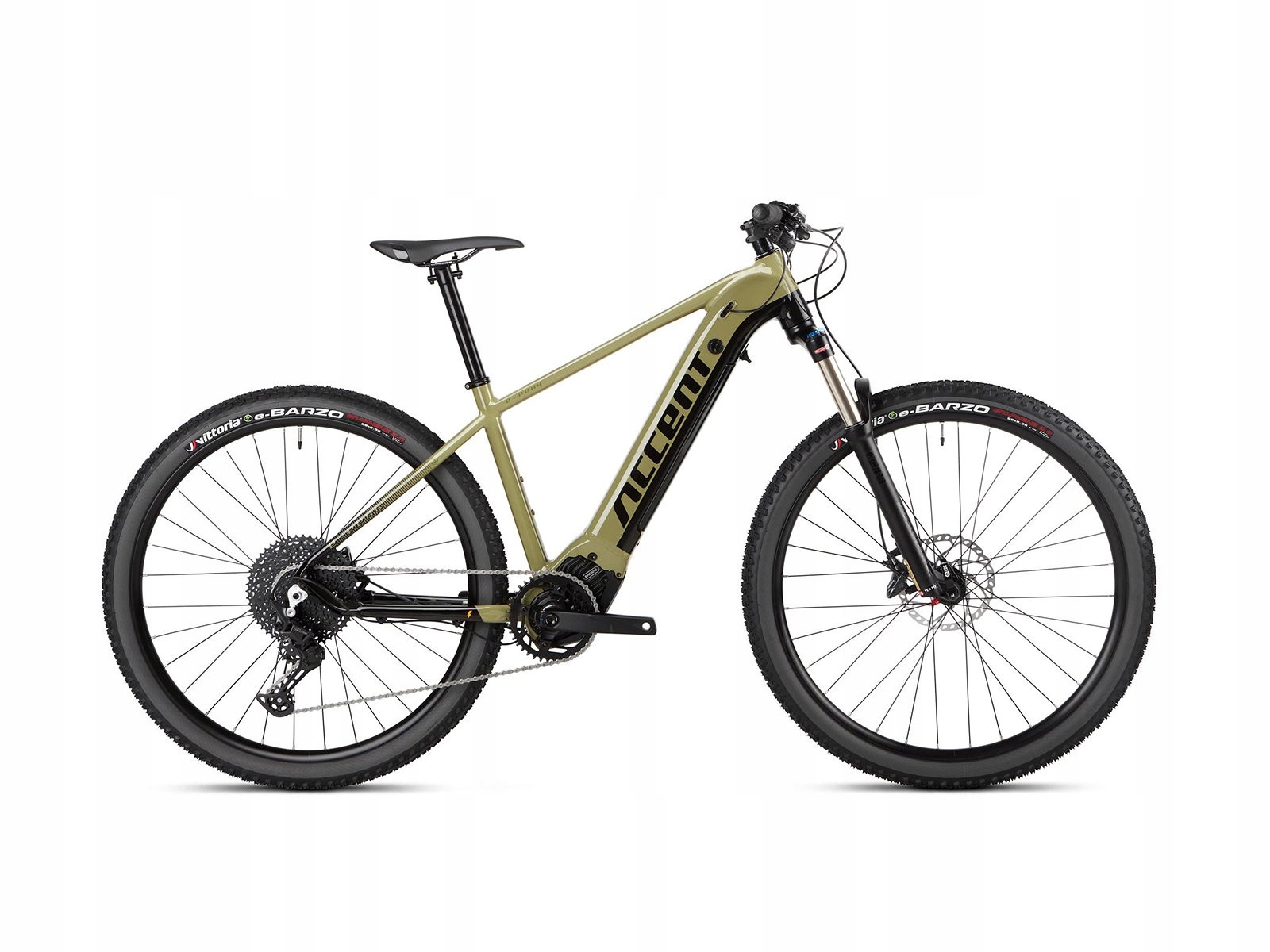 Rower elektryczny eMTB Accent E-Peak M500 green-black, Large eBon 250 zł