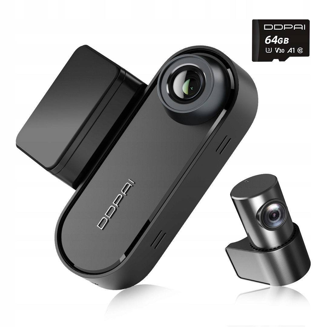 Automobilová Kamera Ddpai Videorekordér N5 Dual Zadní Gps Wifi Bt 64GB