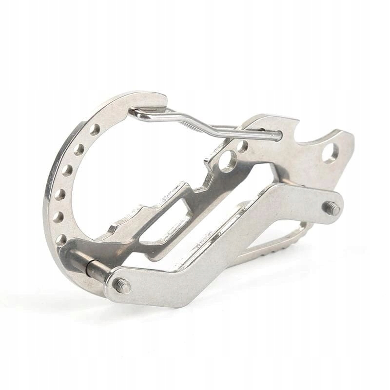Karabińczyk wielofunkcyjny do kluczy multitool na klucze brelok