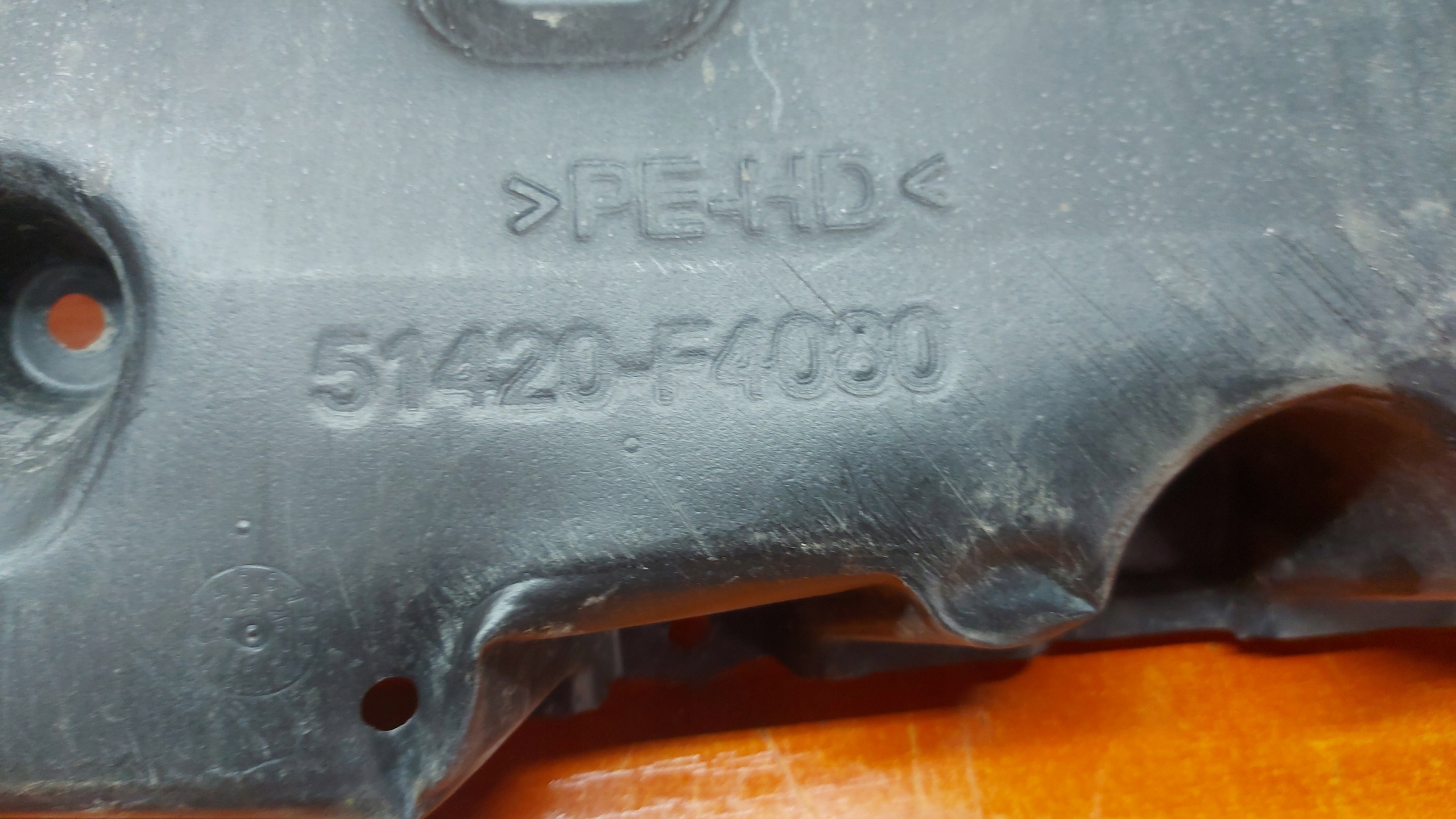 ABSORBER cover below bumper front front TOYOTA CHR C-HR 23- LIFT