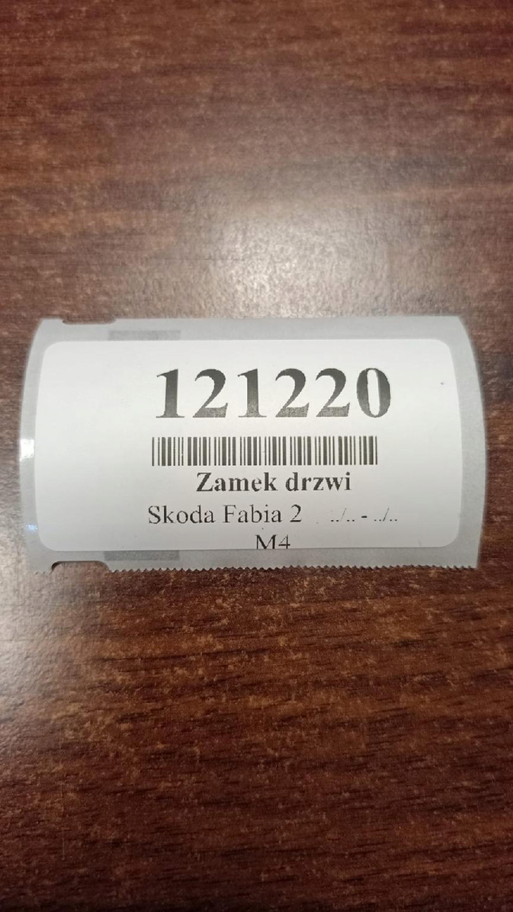 SKODA FABIA II lock door right front 3B2837016AB